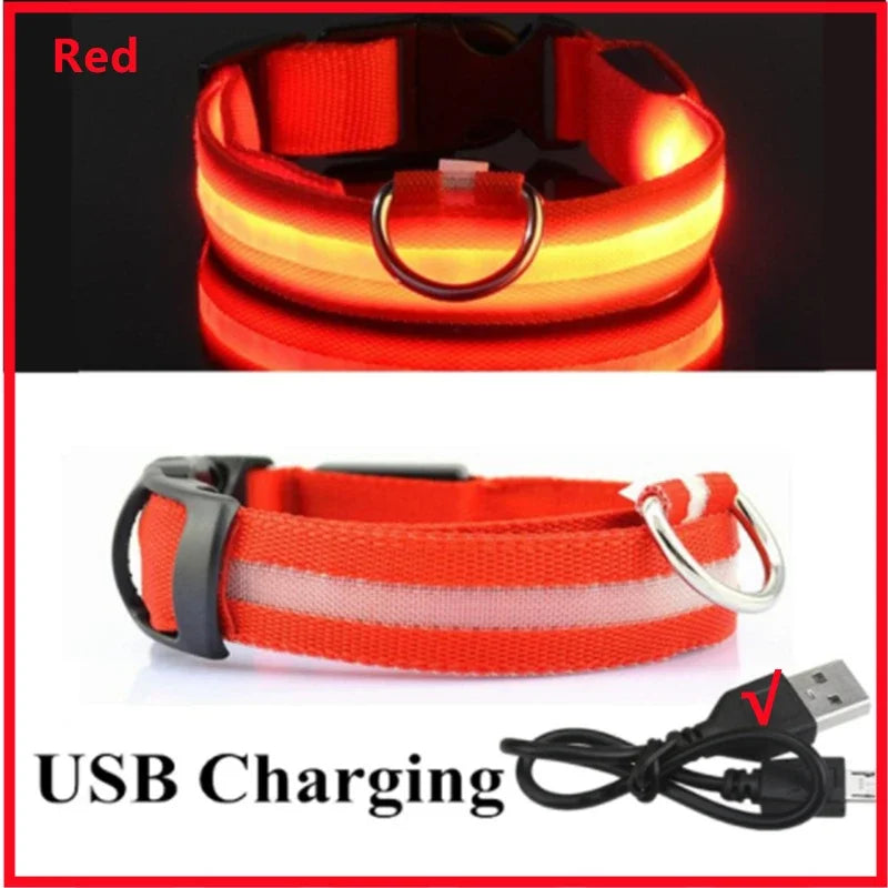 Led Luminous Dog Collar