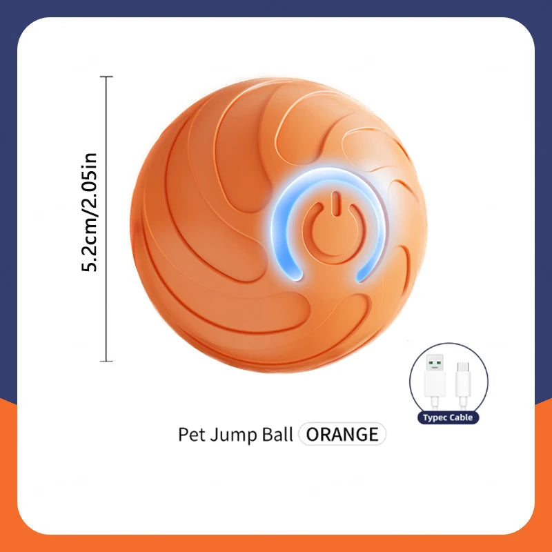 Smart Jumping Ball for Dogs, Toy Ball Electronic Interactive