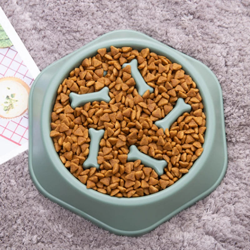 Slow Feeder Dog Food Bowl - Anti-choking
