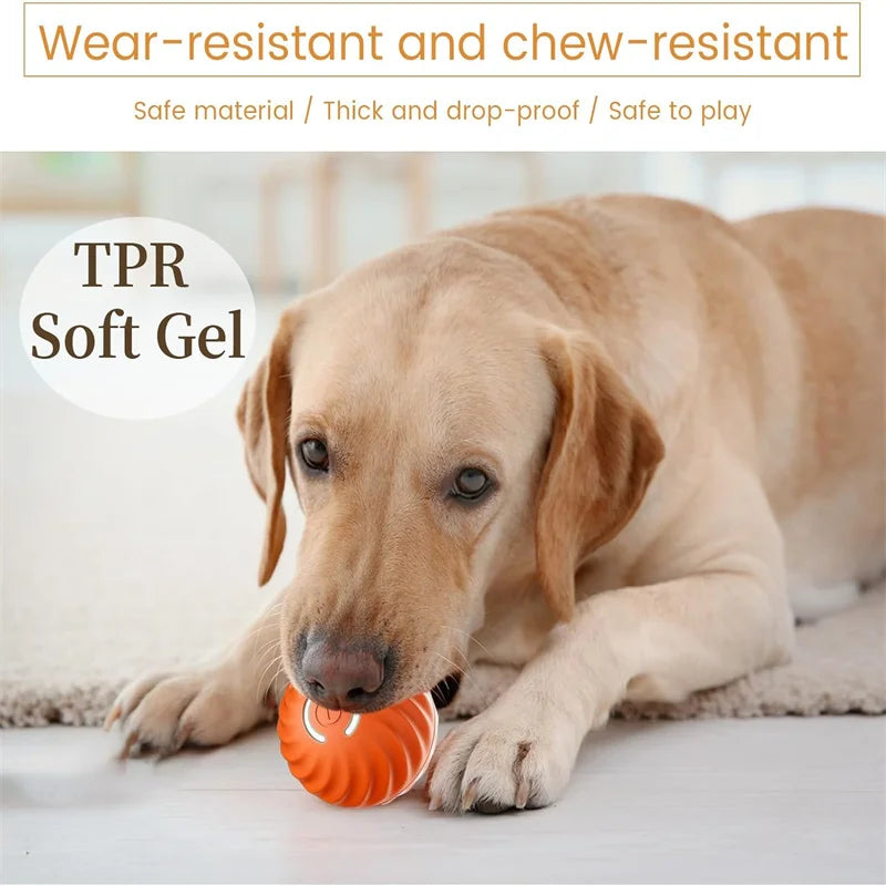 Smart Jumping Ball for Dogs, Toy Ball Electronic Interactive