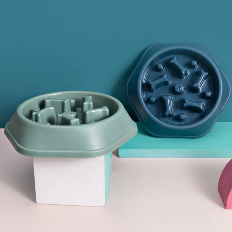Slow Feeder Dog Food Bowl - Anti-choking