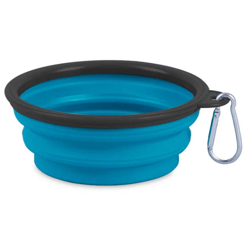 Collapsible Silicone Dog Bowl