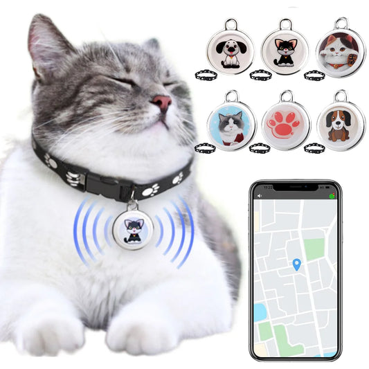 Pet Tracker Collar GPS - Cat & Dog