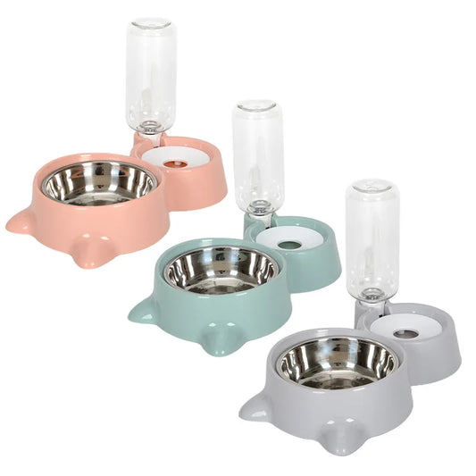 Dog Bowls, Cat Food and Water Dispenser
