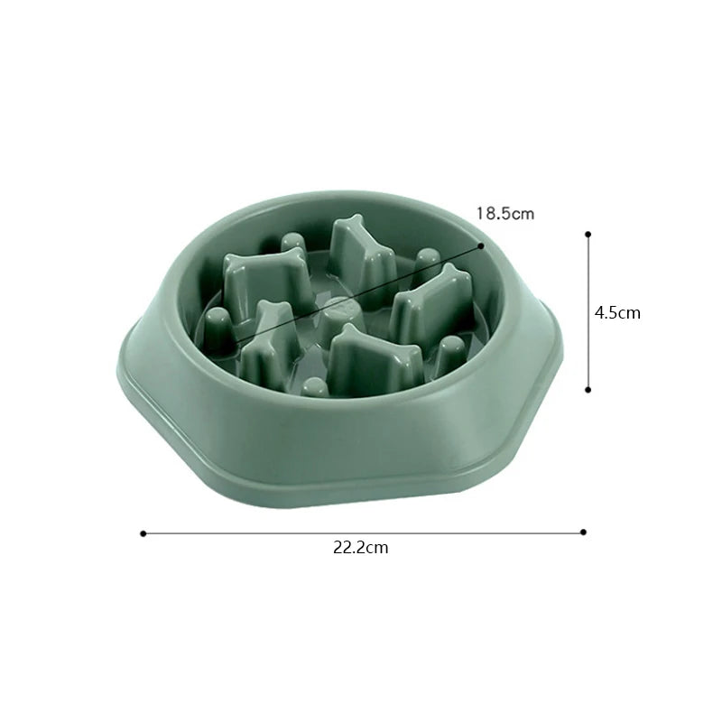 Slow Feeder Dog Food Bowl - Anti-choking