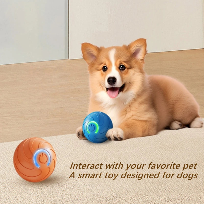 Smart Jumping Ball for Dogs, Toy Ball Electronic Interactive